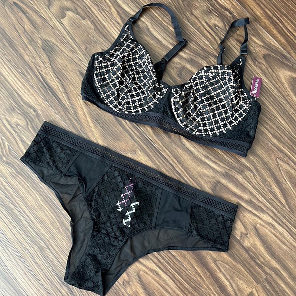 Adore Me Undies and Bra Set